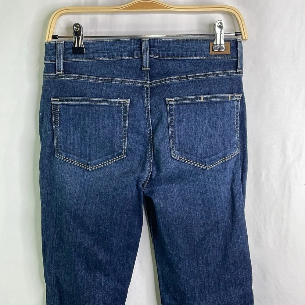Paige Hoxton crop roll up jeans.